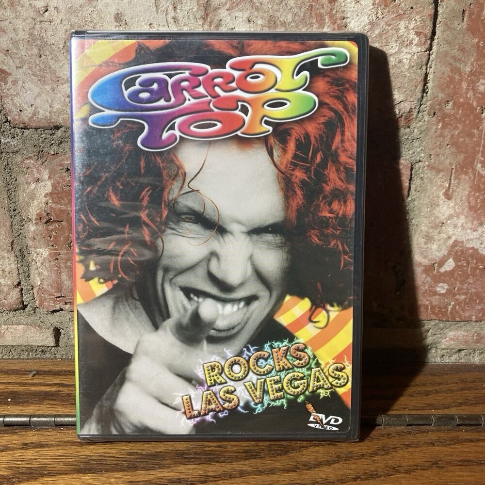 COMEDIAN CARROT TOP ROCKS LAS VEGAS DVD